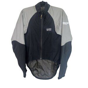 GORE Bike Wear Xenon wind stopper jacket Black Gray Cycling Women's Medium O